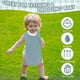 thumbnail image 4 of 5 Pcs Large Muslin Pullover Baby Bibs Full Coverage Toddler Slip on Absorbent Bib Waterproof Toddler Towel Bibs Colorful Drooling Towel for Feeding an, 4 of 5