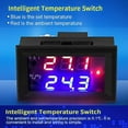 thumbnail image 3 of Dc 12v Digital Thermostat All Purpose Controller With Sensor,temperature Measurement Range: - 50 ~ 110, 3 of 5