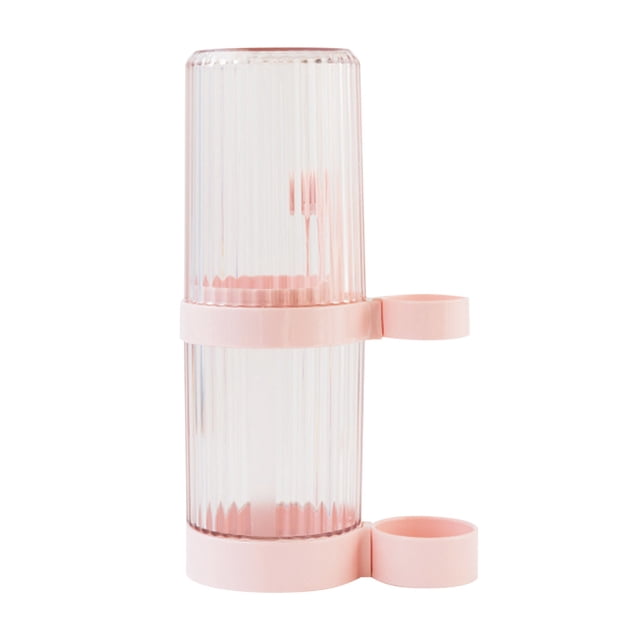 Toothbrush Stand With ToothBrush Cups/Cover, Toothpaste Stand Storage Organizer Stand , For Electric Toothbrushes, Toothpaste To