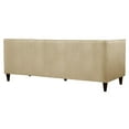 thumbnail image 3 of Taylor Beige Velvet Sofa-Color:Beige, 3 of 11