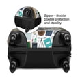 thumbnail image 5 of Wukai Back To School A Elastic Luggage Cover: Personalized Protection for Your Suitcase - Fits 19~29-inch, Washable & Durable Travel Companion-X-Large, 5 of 8