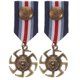 thumbnail image 1 of 2pcs Metal Ribbon Brooch Pins Broches de estilo azul marino Premio para niños Juguetes de fiesta, 1 of 5