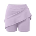 thumbnail image 6 of Ediodpoh Womens Skirt Athletic Skirt with Built in Shorts for Running Tennis Workouts and Sports Wear Skirt with Shorts Underneath Light Purple XL, 6 of 6