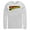 White, variant on Men's Superman Classic Text Logo Long Sleeve Shirt White Large