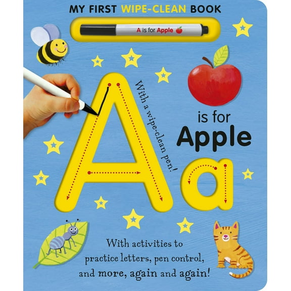 A Is for Apple Wipe-Clean: My First Wipe-Clean Book (Board Book)
