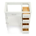 thumbnail image 6 of Ariel D037s-L-Bc Kensington 36" Single Free Standing Vanity Cabinet Only - White, 6 of 7
