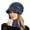 E, variant on Fgnfyis Knitted Hat Winter Cycling Windproof Warm Cap with Brim Ear Winter Hats Winter Hats for Women A