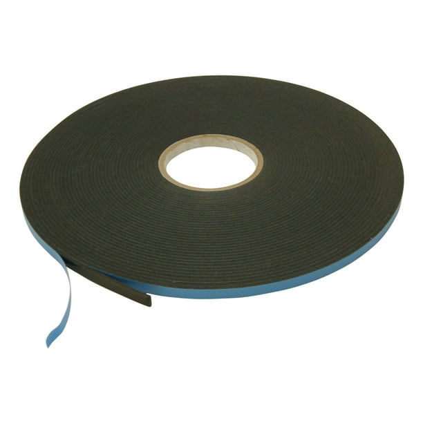 Jvcc Dc Wgt 01 Double Sided Window Glazing Tape 1 8 In Thickness X 3 8 In X 75 Ft Black Walmart Com Walmart Com