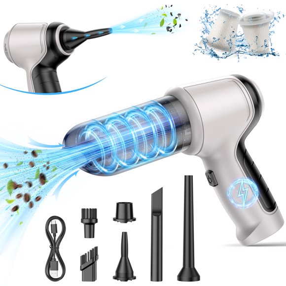 Aspiradora para Auto IHE 15000Pa Inalámbrica Húmeda y Seca 120W