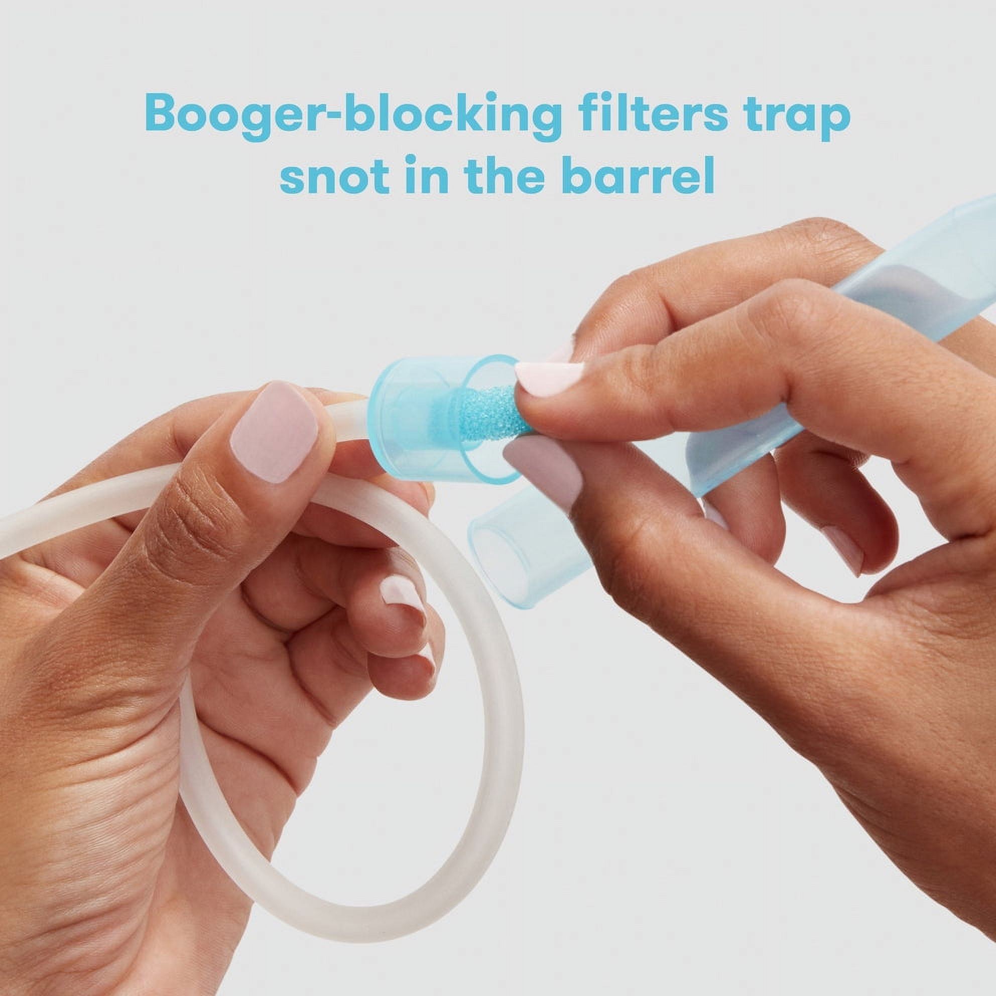 (3 pack) Frida Baby NoseFrida SnotSucker Saline Kit with Nasal Aspirator with Saline Nasal Spray, 3 Pieces