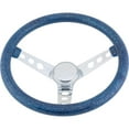 thumbnail image 3 of 13 Inch Red Metalflake 60s Style Steering Wheel, 3-1/2 Dish, 3 of 5