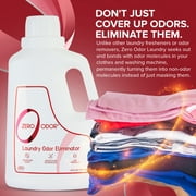 Zero Odor Laundry Odor Eliminator, Laundry Deodorizer and Scent Booster Additive, 64 fl oz
