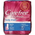 thumbnail image 2 of Carefree Panty Liners Regular Liners Wrapped, 54 Count (Pack of 16), 2 of 2