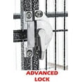 thumbnail image 3 of 70" Rolling Extra Large Metal Bird Breeding Cage with Detachable Stand for Aviary Budgie Canary Finches Lovebirds, 3 of 12
