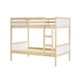 thumbnail image 4 of Alaterre Furniture MOD Lit Superposé Simple sur Simple en Bois Blanc, 4 of 13
