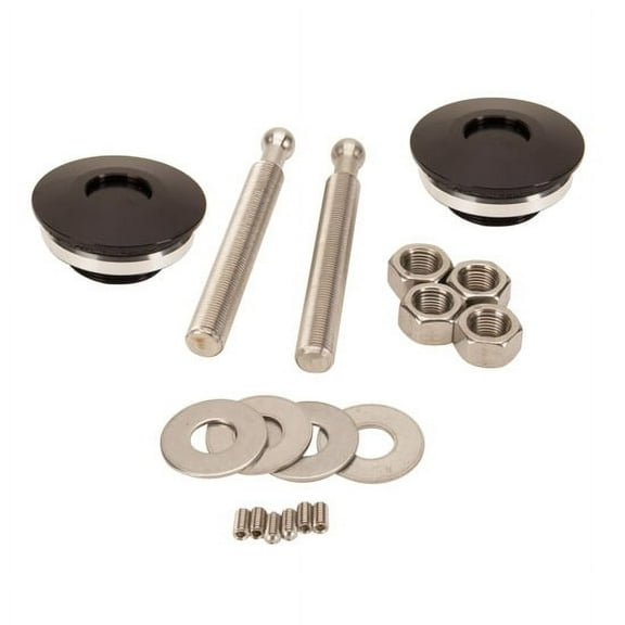 Quik Latch QL-50-LP-BP Black Low Profile Hood Pins