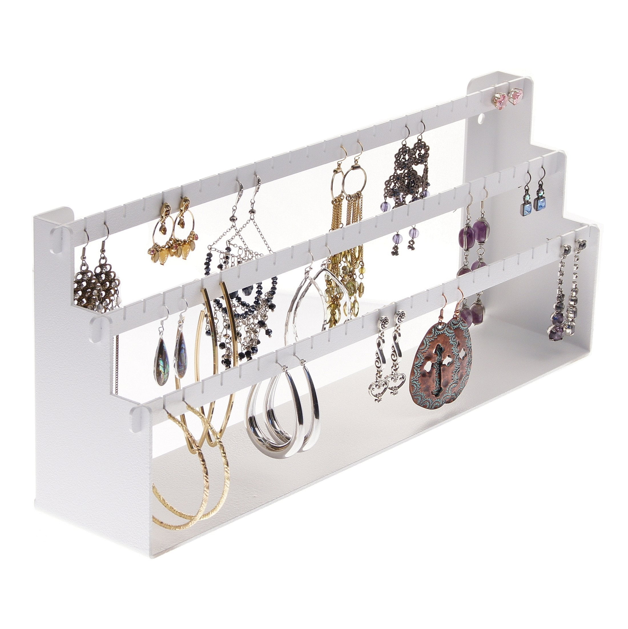 Angelynn's Earring Holder Organizer Wall Mount or Tabletop Stud