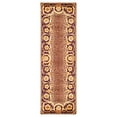 thumbnail image 4 of Safavieh  Couture Hand-knotted Florence Charisse Traditional Oriental Wool Rug Assorted 6'  x  6' 6' Round Indoor,Handmade Bedroom,Living Room,Dining, 4 of 5