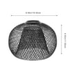 thumbnail image 2 of HINTRMENT Ceiling Light Cover Replacement Lampshade Black Iron 1Pcs, 2 of 5