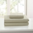thumbnail image 1 of Juego de sábanas Laurel & Mayfair, 250 hilos, 100% algodón, estampado de cuadros vichy, 1 of 2