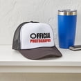 thumbnail image 3 of CafePress - Official Photographer - Adjustable Unisex Printed Trucker Hat with Mesh Back, 3 of 8