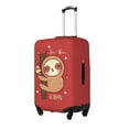 thumbnail image 2 of PAYOHTO Highly Elastic Spandex Suitcase Cover Luggage Cover Medium Fits 22 to 24 Inch cute sloth girls, 2 of 8