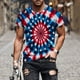 thumbnail image 1 of Tops para hombre, blusas y camisas de manga corta con cuello redondo para hombre, jersey informal de moda con estampado de cuello redondo para hombre, pantalones cortos deportivos para fitness, blusa, 1 of 5