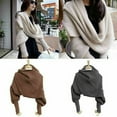 thumbnail image 1 of Foulard Snood pour Femmes Cache-Cou en Molleton Foulards Tricotés Châle Foulards Col, 1 of 5