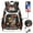 Color2, variant on Anime One_Pieces Classic Backpack Canvas Knapsack Student School Bookbag Waterproof Travel Dacypack with USB Charge Port