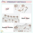 thumbnail image 4 of joogoo Cute Dogs Bows Pajamas Set Long Sleeve Soft Cotton Sleepwear 2 Piece 24M, 4 of 7