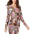 thumbnail image 1 of Thalia Sodi Womens Cross-Back Pullover Blouse, Multicoloured, Small, 1 of 1