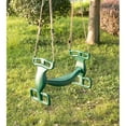 thumbnail image 2 of Plastic Double Glider Playground 2 Person Swing, Green, 2 of 5
