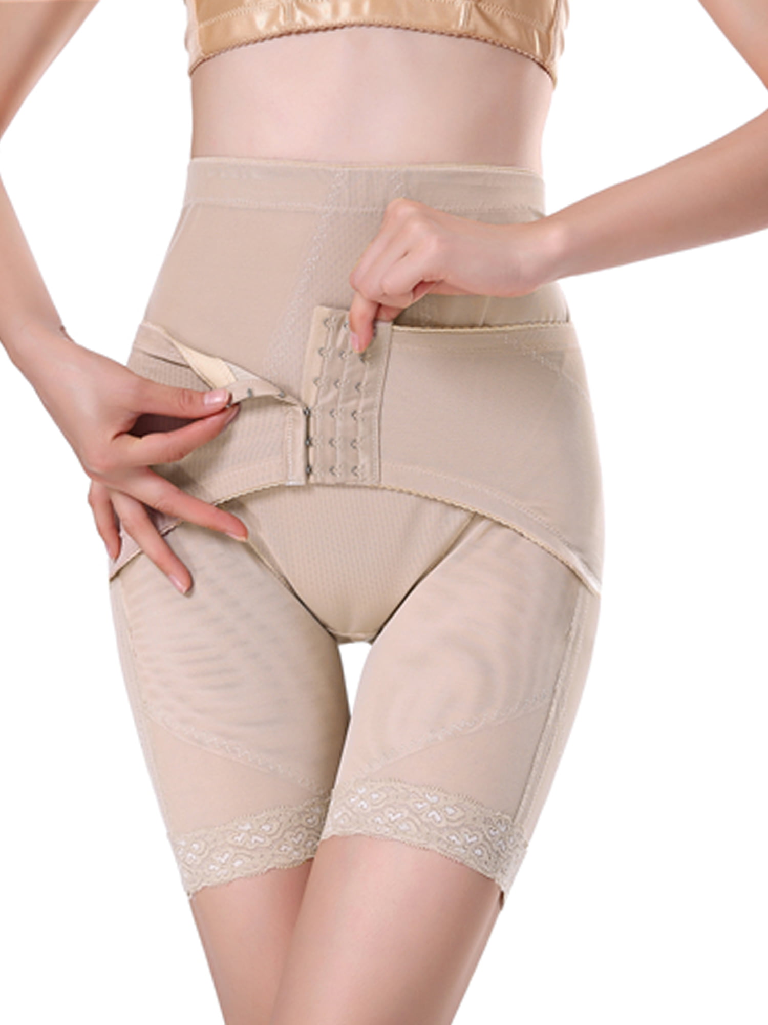 DODOING Tummy Control Shapewear for Women High Waist Cincher Thigh Slimmer Body Shaper 