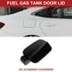 thumbnail image 2 of Tapa de la puerta del tanque de combustible para Volkswagen Atlas 2017-2022, cubierta de la tapa de llenado de combustible, tipo de tornillo No.3CG809857/3CN809909, negro ABS, 2 of 6