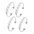 thumbnail image 2 of B Adjustable Pearl Spinning Fidget Rings Stress Relief Jewelry Meditation Rings Anxiety Relief Toys For Focus And Calm Rotating Stacking Rings Gift 4Pc 0.04 Lbs, 2 of 2