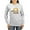 Ash Gray, variant on CafePress - Make Ramen Women's Long Sleeve T Shirt - Women's Long Sleeve Graphic Casual T-Shirt