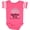 Football Pink and White, variant on Inktastic Together, We Fight Lung Cancer Awareness Boys or Girls Baby Bodysuit