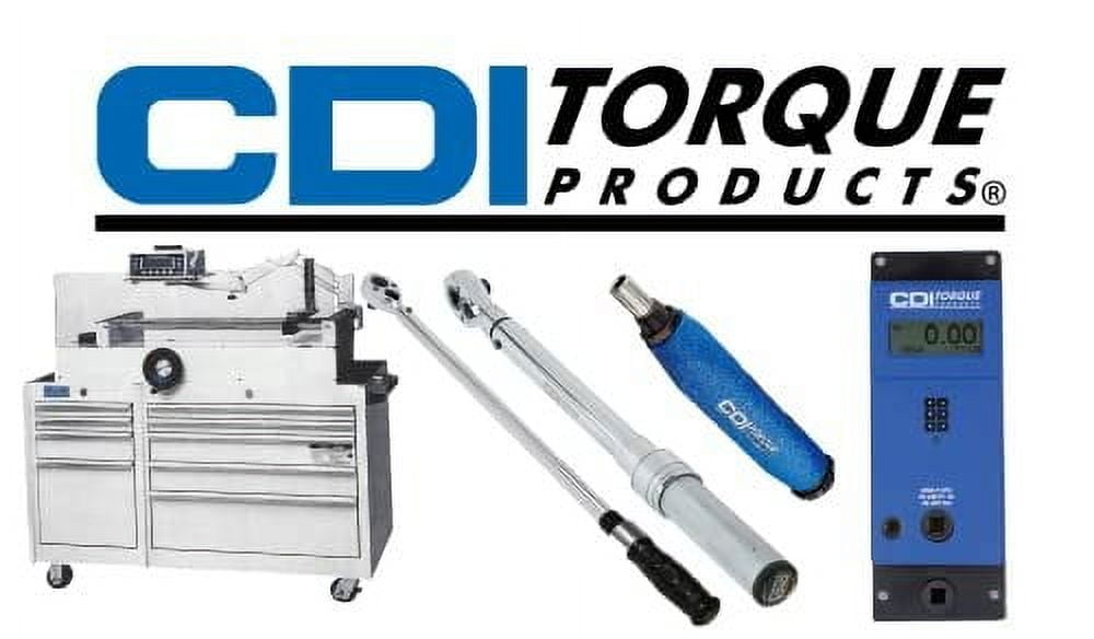 CDI Torque Products 10002MRMH 3/8-Inch Drive Metal Handle Click Type Torque Wrench, Torque Range 150 to 1000-