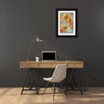thumbnail image 3 of Pinto, Patricia 22x32 Black Ornate Wood Framed with Double Matting Museum Art Print Titled - Giardino Dorato I, 3 of 4