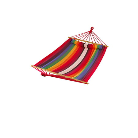 Bliss 48" Tequila Sunrise Hammock with Pillow, Toasted Almond