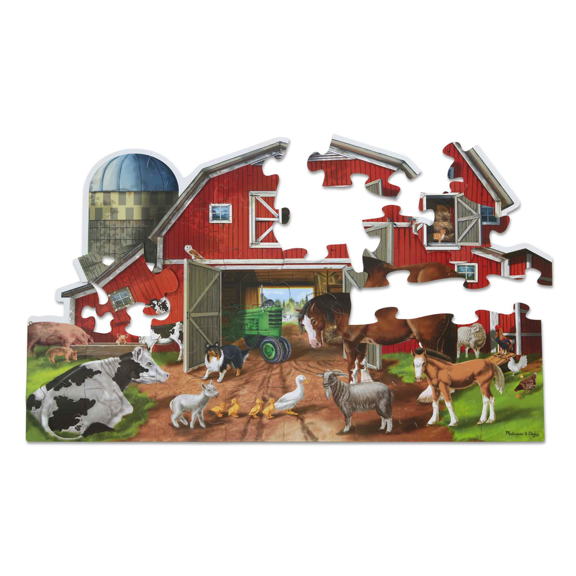 Melissa and Doug Giant Floor Puzzle ABC Animals 35 pieces #31373 NEW 