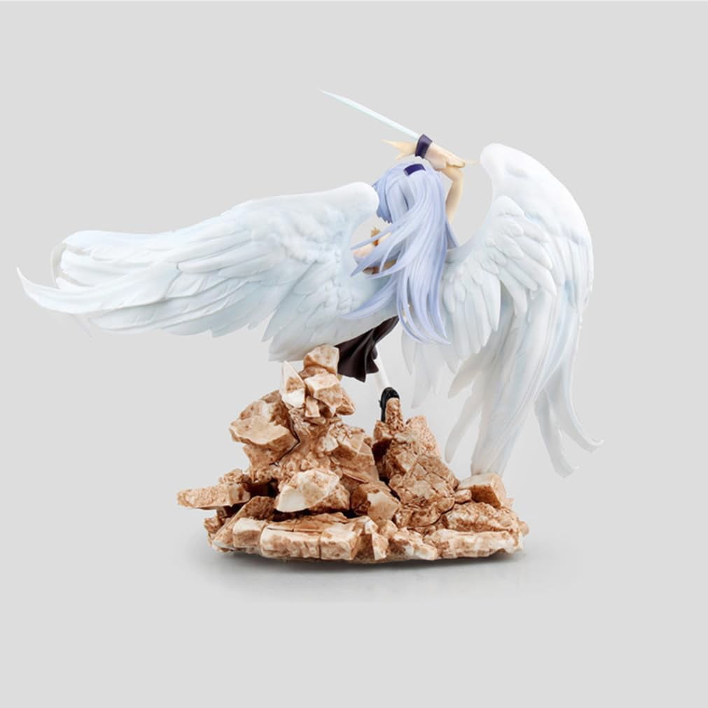 New Angel Beats! Tachibana Kanade (combat Ver) Character Anime Model Statue Action Figures Desktop Ornament Popular Decorations Fan Souvenirs Creative Gift Collectable