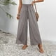 thumbnail image 5 of WILLBEST Pantalones Casuales de Mujer, Culotte de Pierna Ancha con Diseño Floral y Abertura Lateral para Un Uso Diario Cómodo. Chica, 5 of 6