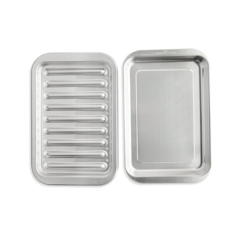 Nordic Ware Naturals 2-Piece Broil and Grill Baking Pan Set photo 5