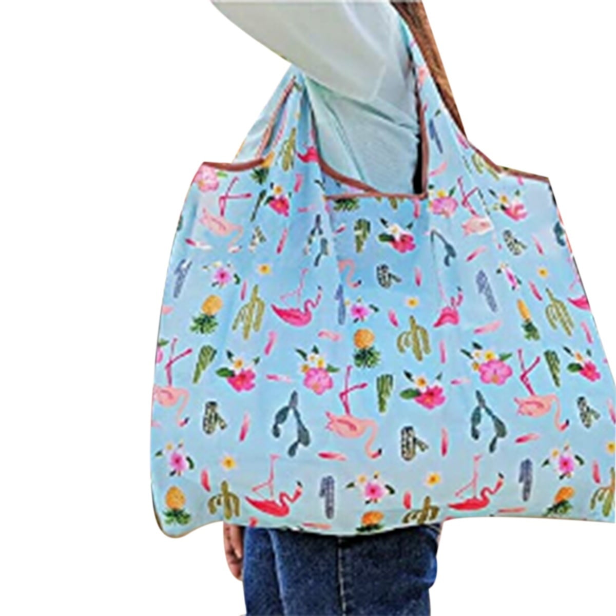 Floral Print Large Capacity Multipurpose Foldable Storage Bag for ...