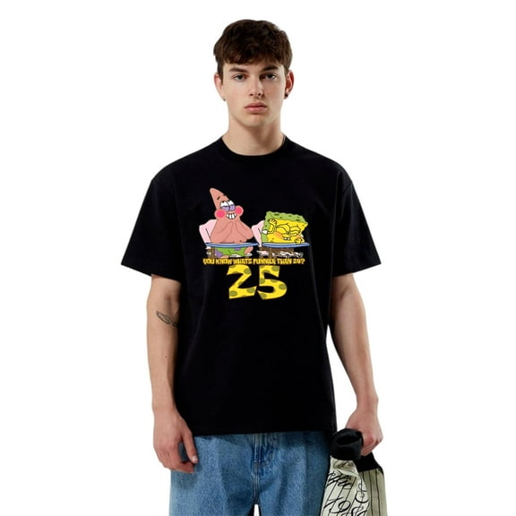 EverAura Spongeboob Funny 24 Quote T-Shirt Up To Wow, for men & women, up to size 5XL