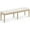 Beige and Wood, variant on LUE BONA 60" Fabric End of Bed Bench, Upholstered Tufted French Bedroom Bench with Carved Legs for Bedroom End of King Size Bed, Living Room, Beige