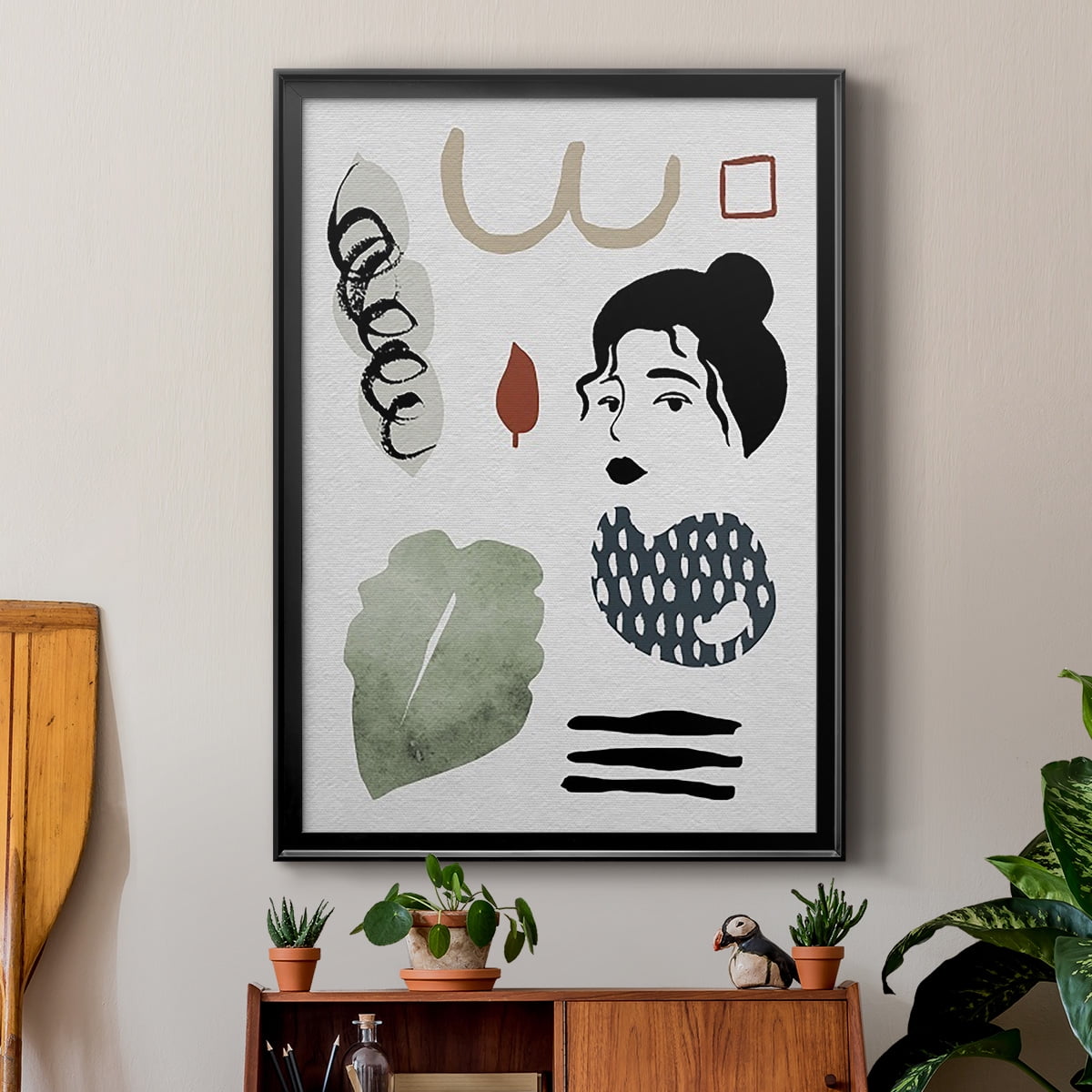 Collected Mindfulness IV Premium Framed Print, in Gold, Black, or Silver - Ready to Hang