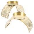 thumbnail image 1 of Raindrops 2Ud De Hierro Dorado Decorativos Para Uso En Hogar Y Reuniones Familiares, 1 of 6
