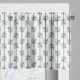thumbnail image 3 of Ambesonne Arrow Valance Pack of 2, Tribal Graphic Pattern, 42"X18", Black White Green, 3 of 5